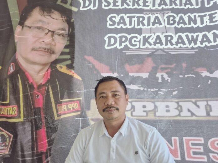 Ketua DPC Satria Banten Karawang Dukung Bupati Aep Perjuangkan 12 Dapur SPPG untuk Percepatan Penurunan Stunting