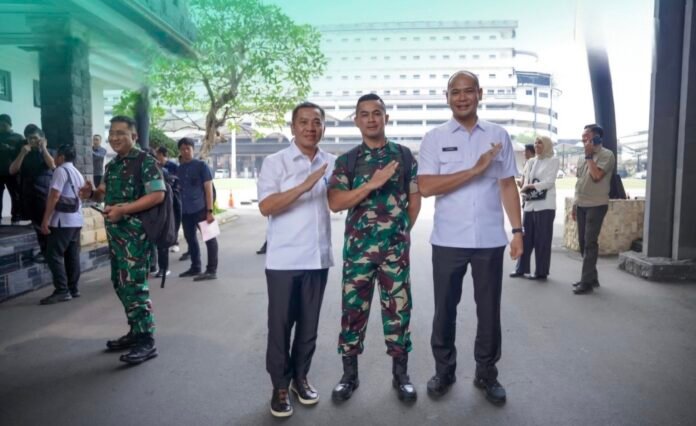 Bupati Karawang dan Dandim 0604 Hadiri Rakor Nasional Bahas Sampah dan Ketahanan Air