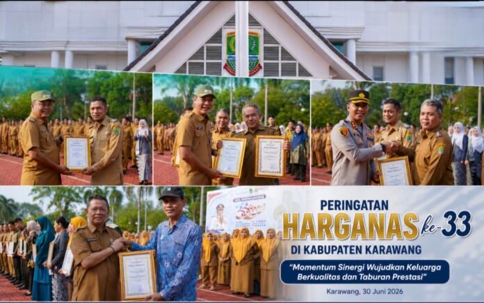Harganas ke-33 Jadi Momentum Pemkab Karawang Perkuat Ketahanan Keluarga dan Apresiasi Insan Berprestasi