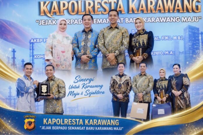 Pisah Sambut Kapolresta Karawang, Bupati Aep Perkuat Komitmen Kolaborasi Jaga Kondusivitas Daerah