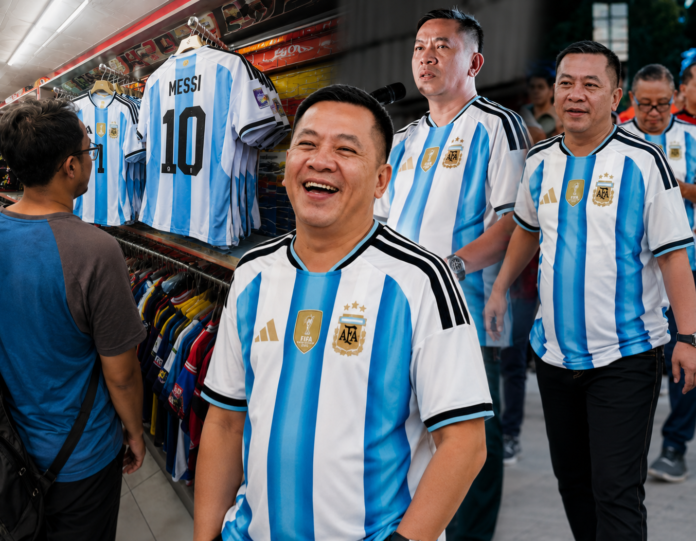 Bupati Aep Bersama Argentina, Euforia Final Piala Dunia 2026 Buat Jersey Laris Manis di Karawang