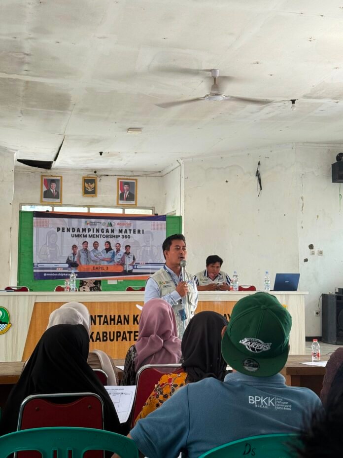 Lewat Program Mentorship, Bupati Aep Dorong UMKM Batujaya dan Pakisjaya Semakin Mandiri