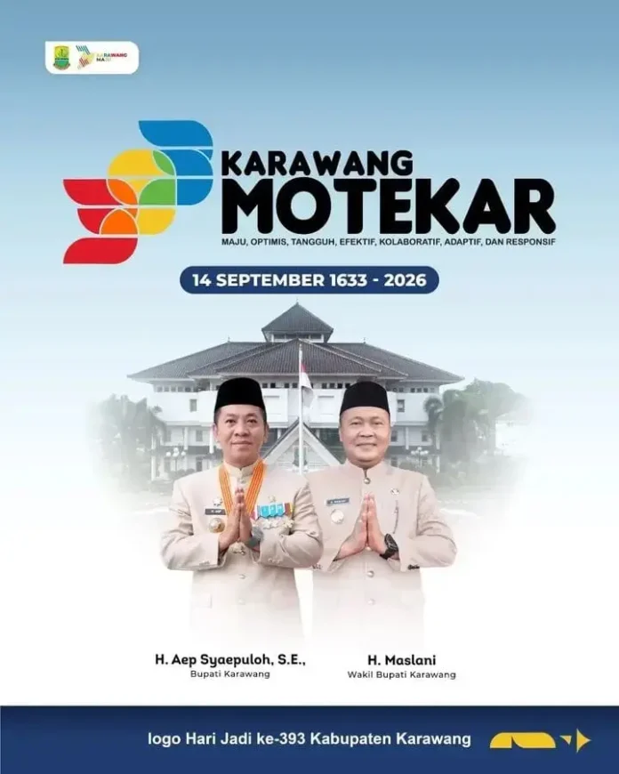 Tujuh Nilai MOTEKAR Jadi Identitas Karawang, Dorong Pembangunan Lebih Kolaboratif