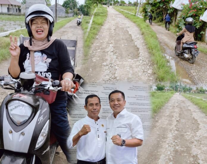 Jadi Urat Nadi Ekonomi Warga, Jalan Patengong Diharapkan Segera Diperbaiki Bupati Aep